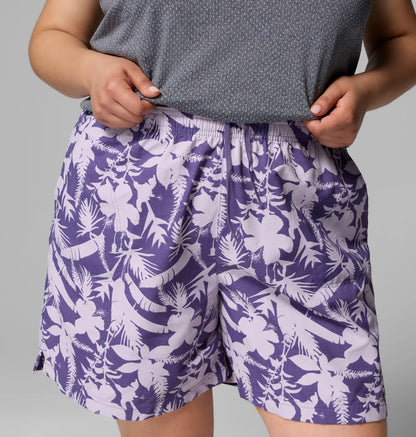 Women's Sandy River Printed Shorts III - Plus Size