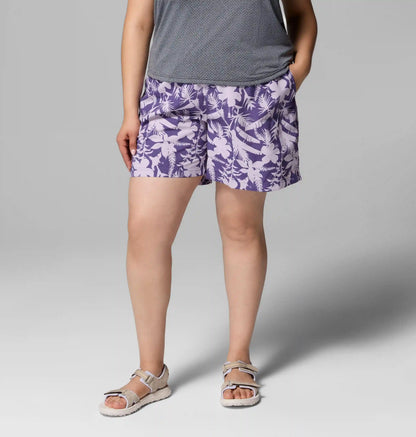 Women's Sandy River Printed Shorts III - Plus Size
