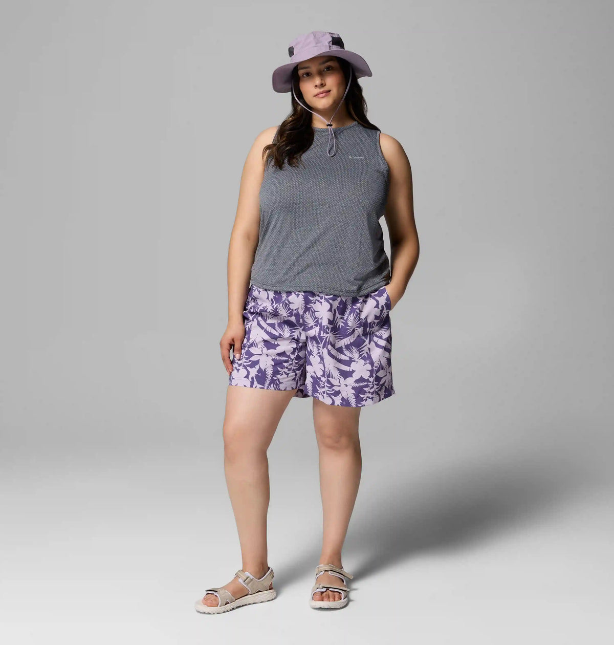 Women's Sandy River Printed Shorts III - Plus Size