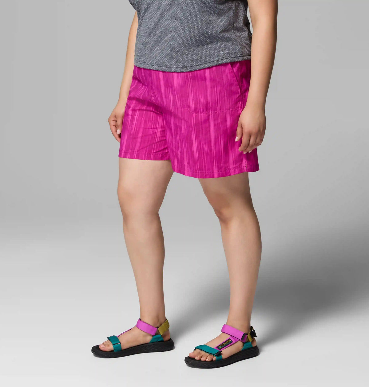 Women's Sandy River Printed Shorts III - Plus Size