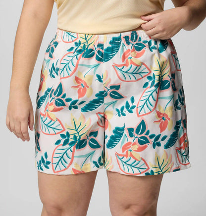 Women's Sandy River Printed Shorts III - Plus Size