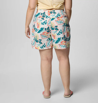 Women's Sandy River Printed Shorts III - Plus Size