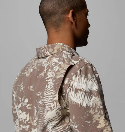 Men's Tech Trail Utility Printed Woven Short Sleeve Shirt