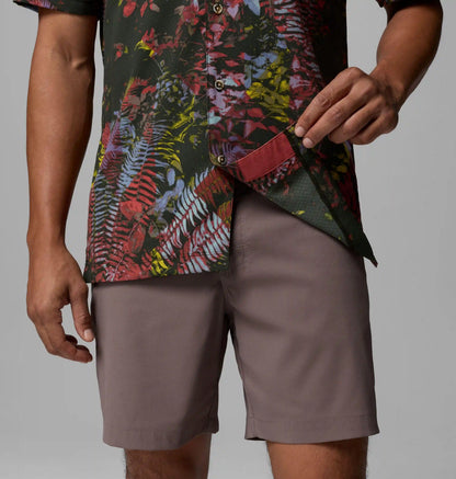 Men's Tech Trail Utility Printed Woven Short Sleeve Shirt
