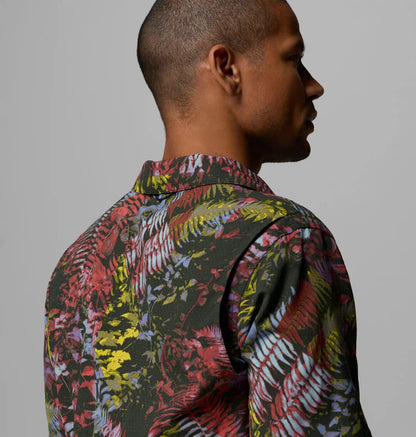 Men's Tech Trail Utility Printed Woven Short Sleeve Shirt