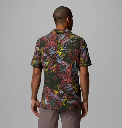Men's Tech Trail Utility Printed Woven Short Sleeve Shirt