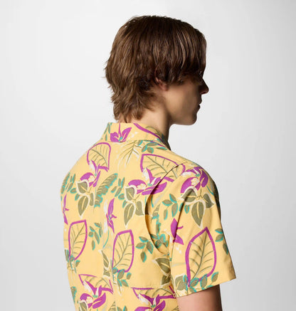 Men's Tech Trail Utility Printed Woven Short Sleeve Shirt