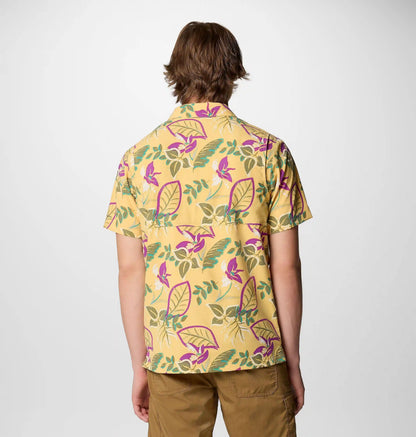 Men's Tech Trail Utility Printed Woven Short Sleeve Shirt