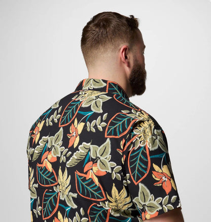 Men's Tech Trail Utility Printed Woven Short Sleeve Shirt - Big