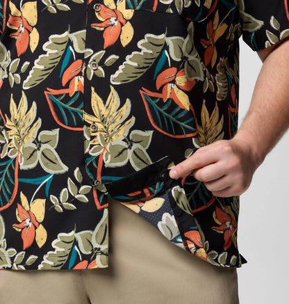 Men's Tech Trail Utility Printed Woven Short Sleeve Shirt - Big
