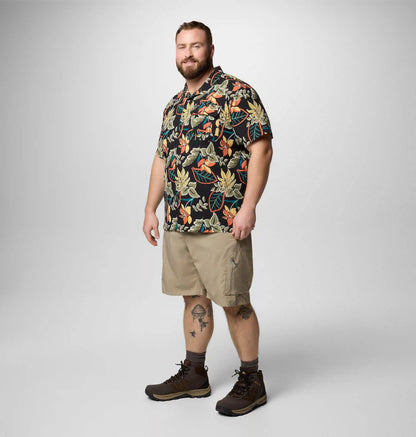 Men's Tech Trail Utility Printed Woven Short Sleeve Shirt - Big