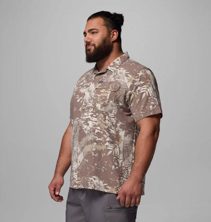 Men's Tech Trail Utility Printed Woven Short Sleeve Shirt - Big