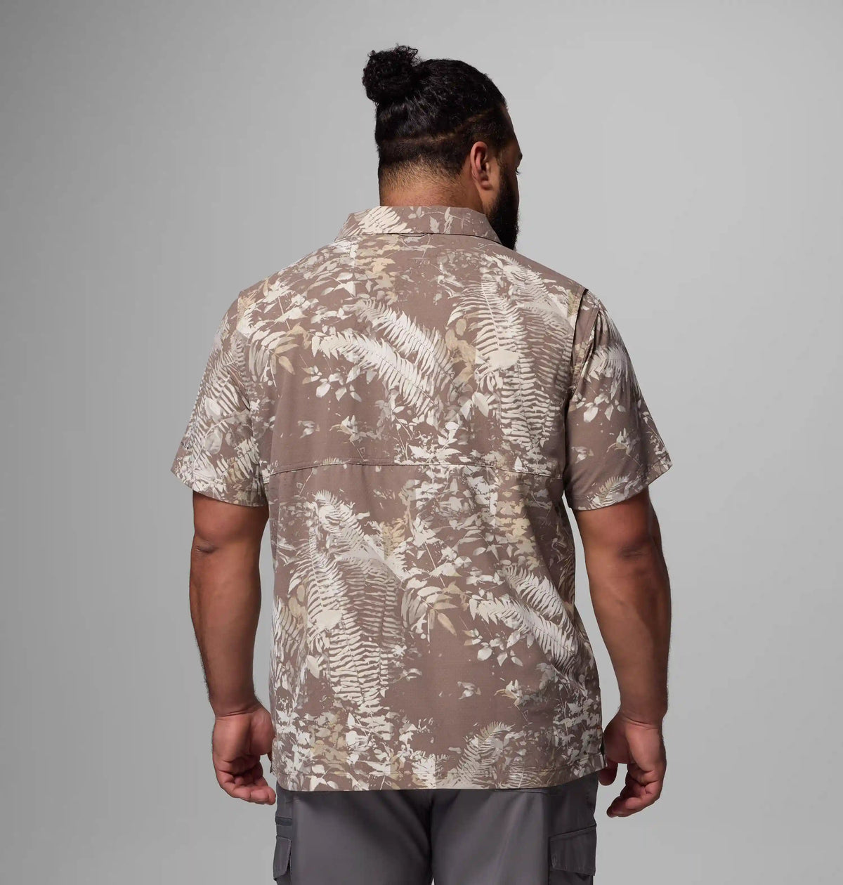 Men's Tech Trail Utility Printed Woven Short Sleeve Shirt - Big