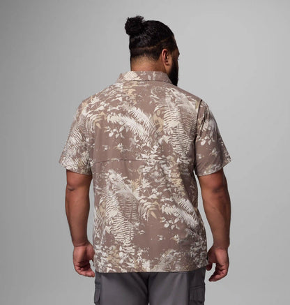 Men's Tech Trail Utility Printed Woven Short Sleeve Shirt - Big
