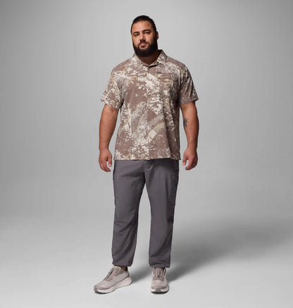 Men's Tech Trail Utility Printed Woven Short Sleeve Shirt - Big