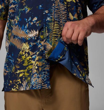 Men's Tech Trail Utility Printed Woven Short Sleeve Shirt - Big