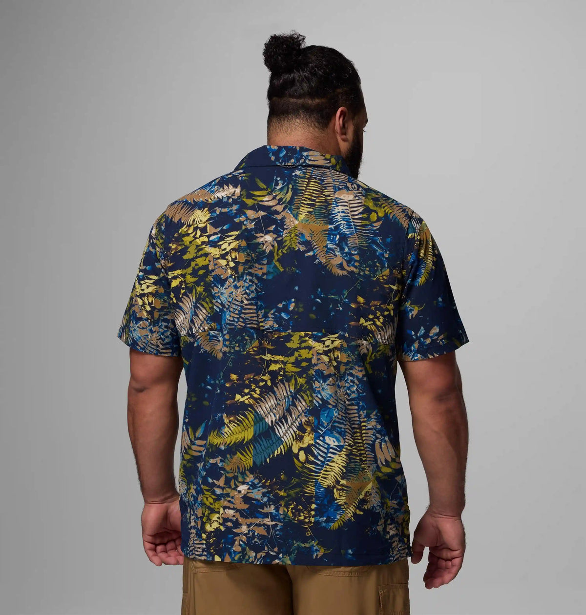 Men's Tech Trail Utility Printed Woven Short Sleeve Shirt - Big