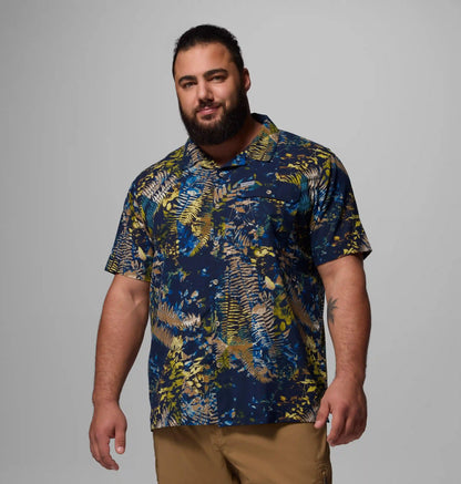 Men's Tech Trail Utility Printed Woven Short Sleeve Shirt - Big