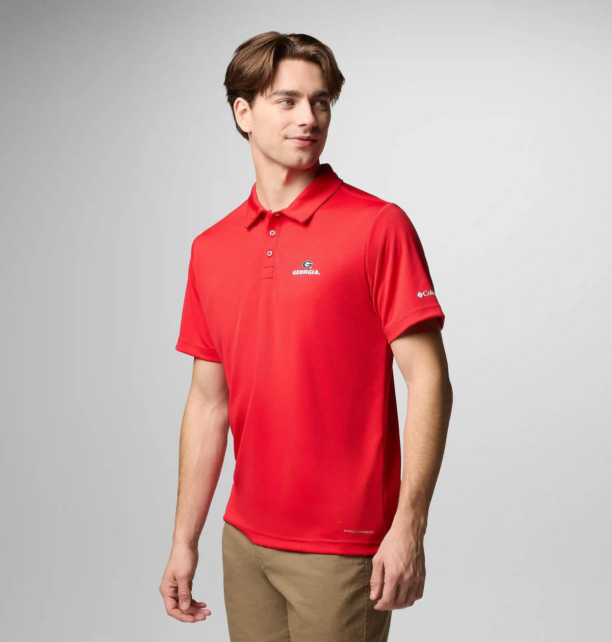 Men's Collegiate Fair Catch Polo - Georgia