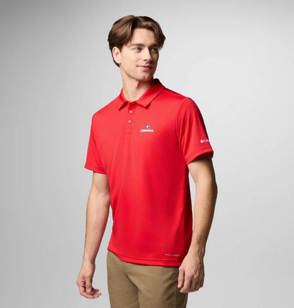 Men's Collegiate Fair Catch Polo - Georgia