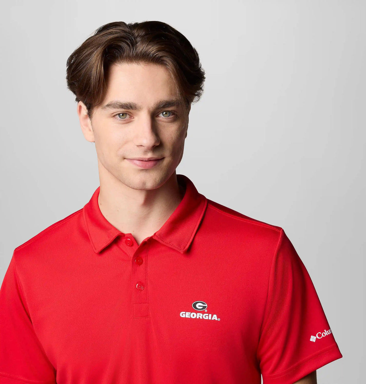 Men's Collegiate Fair Catch Polo - Georgia