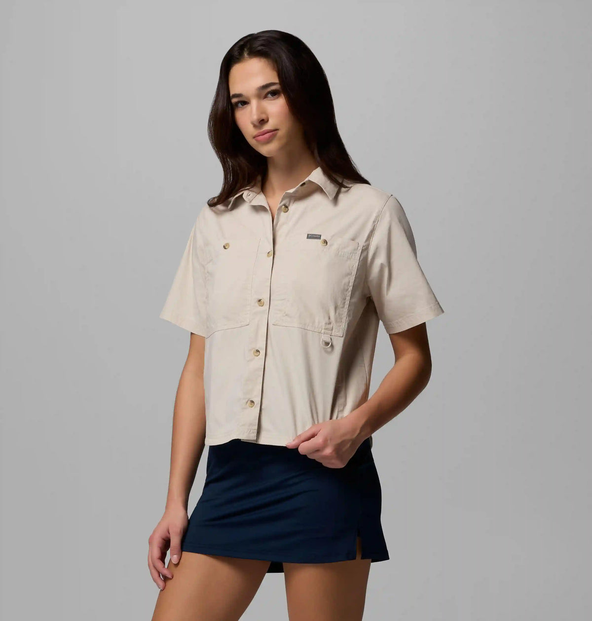 Women's Brea Falls Woven Short Sleeve Shirt