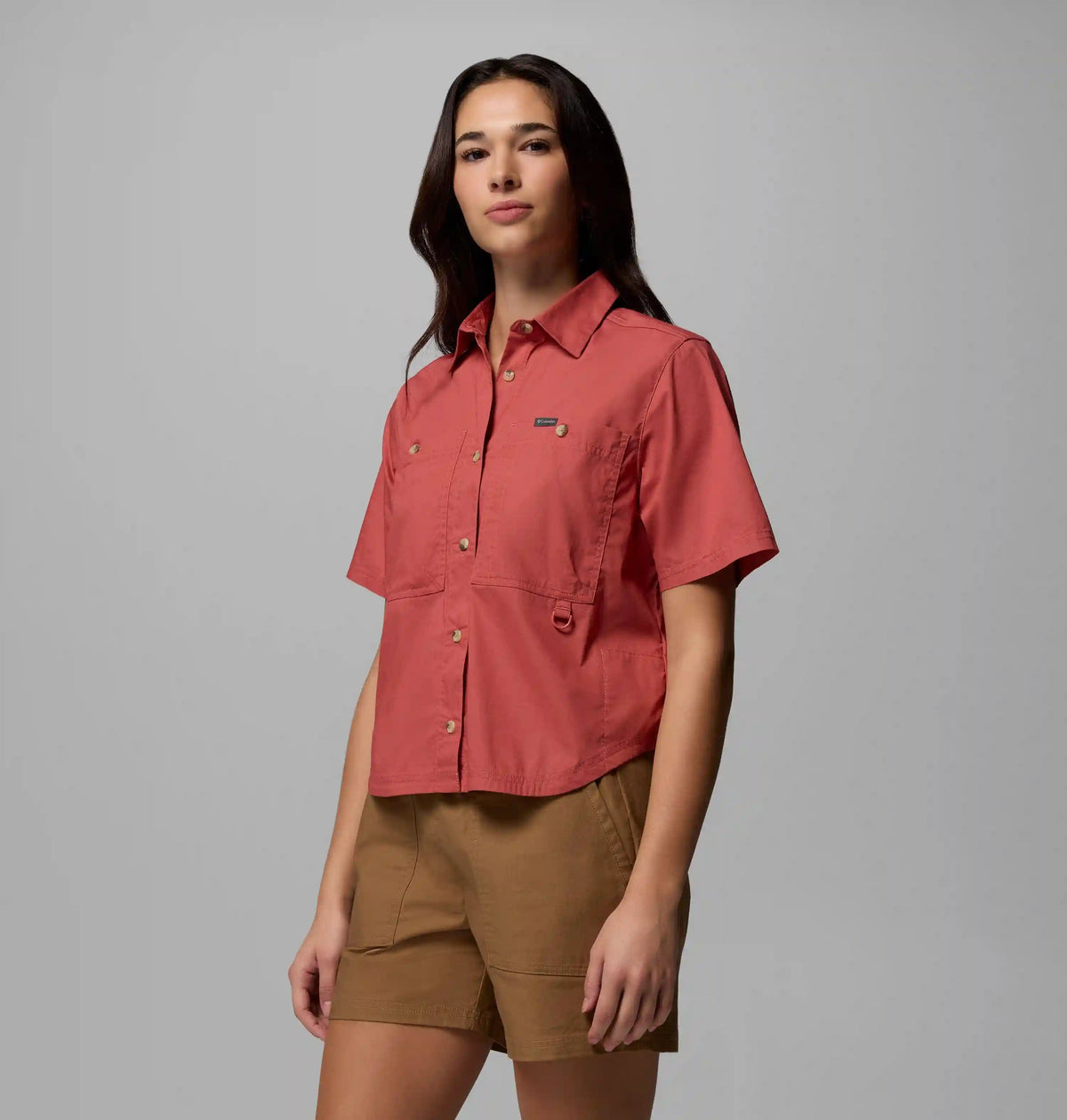 Women's Brea Falls Woven Short Sleeve Shirt
