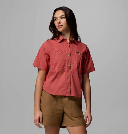 Women's Brea Falls Woven Short Sleeve Shirt