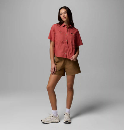 Women's Brea Falls Woven Short Sleeve Shirt