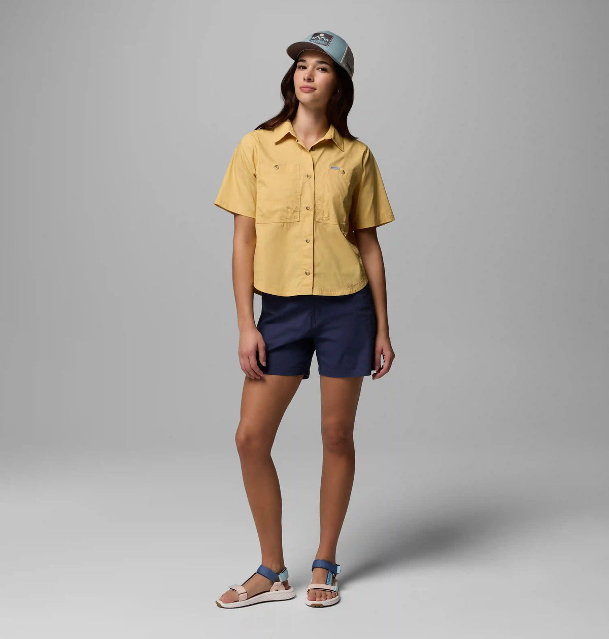 Women's Brea Falls Woven Short Sleeve Shirt