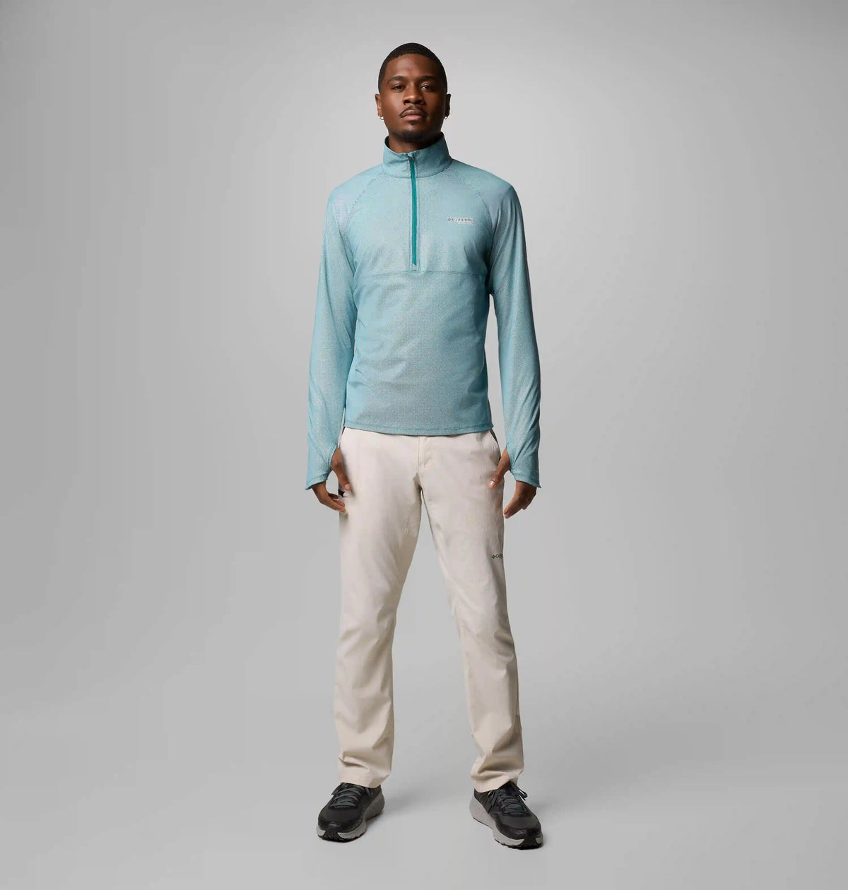 Men's Summit Valley Long Sleeve Half Zip Shirt