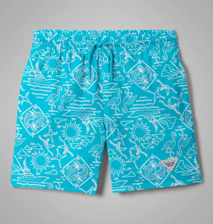 Boys' PFG Rambler Printed Water Shorts