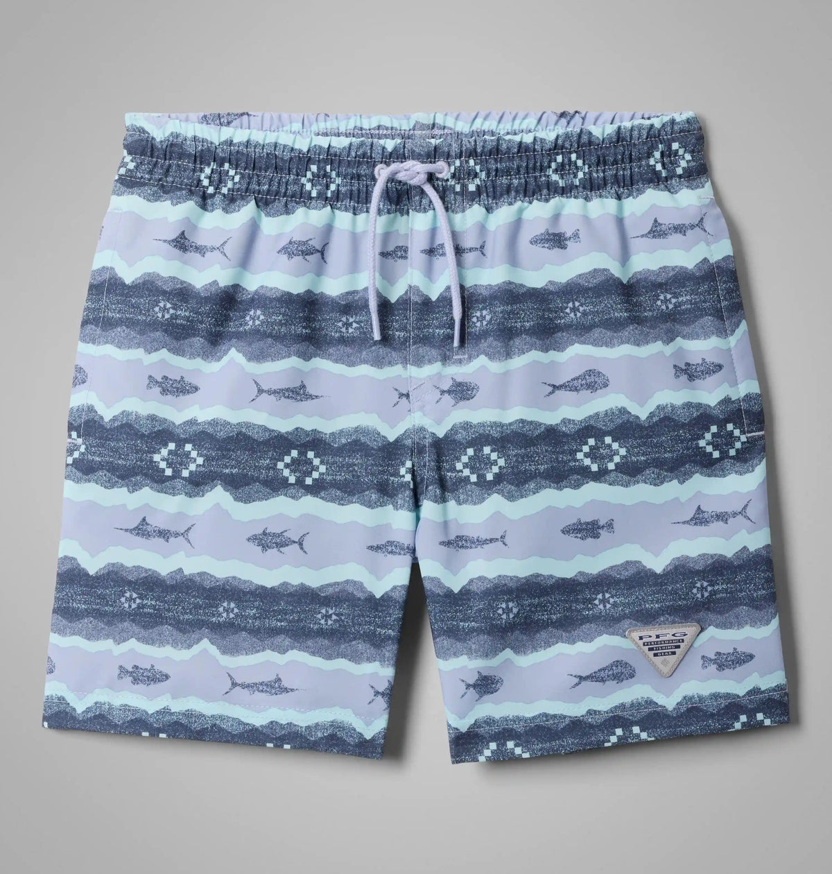 Boys' PFG Rambler Printed Water Shorts