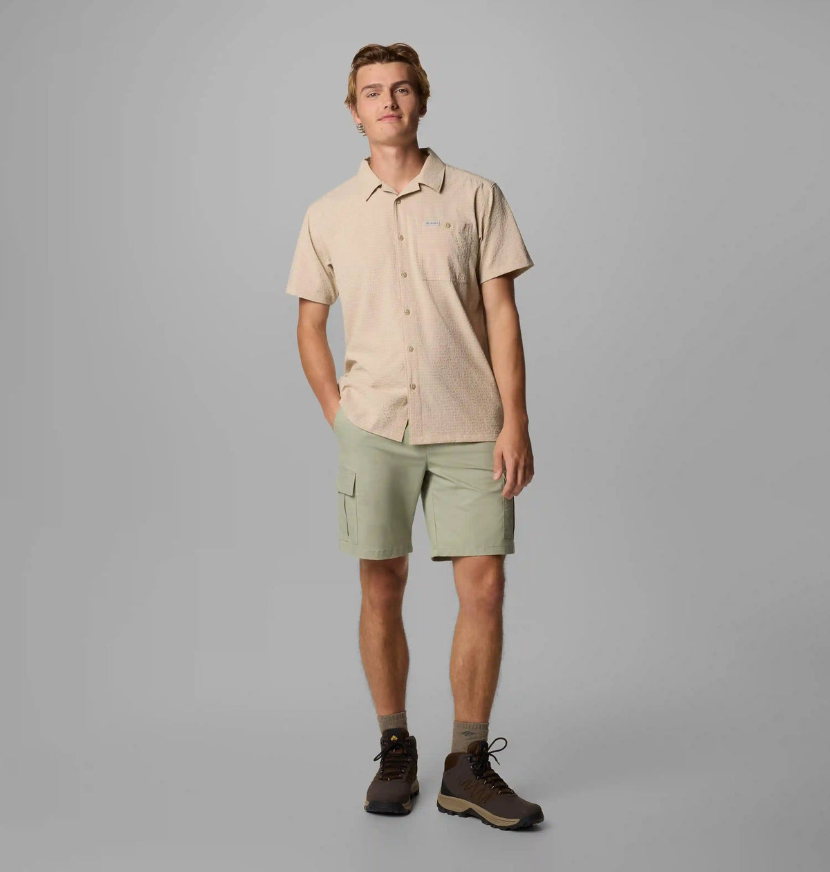 Men's Utilizer Short Sleeve Camp Shirt - Tall