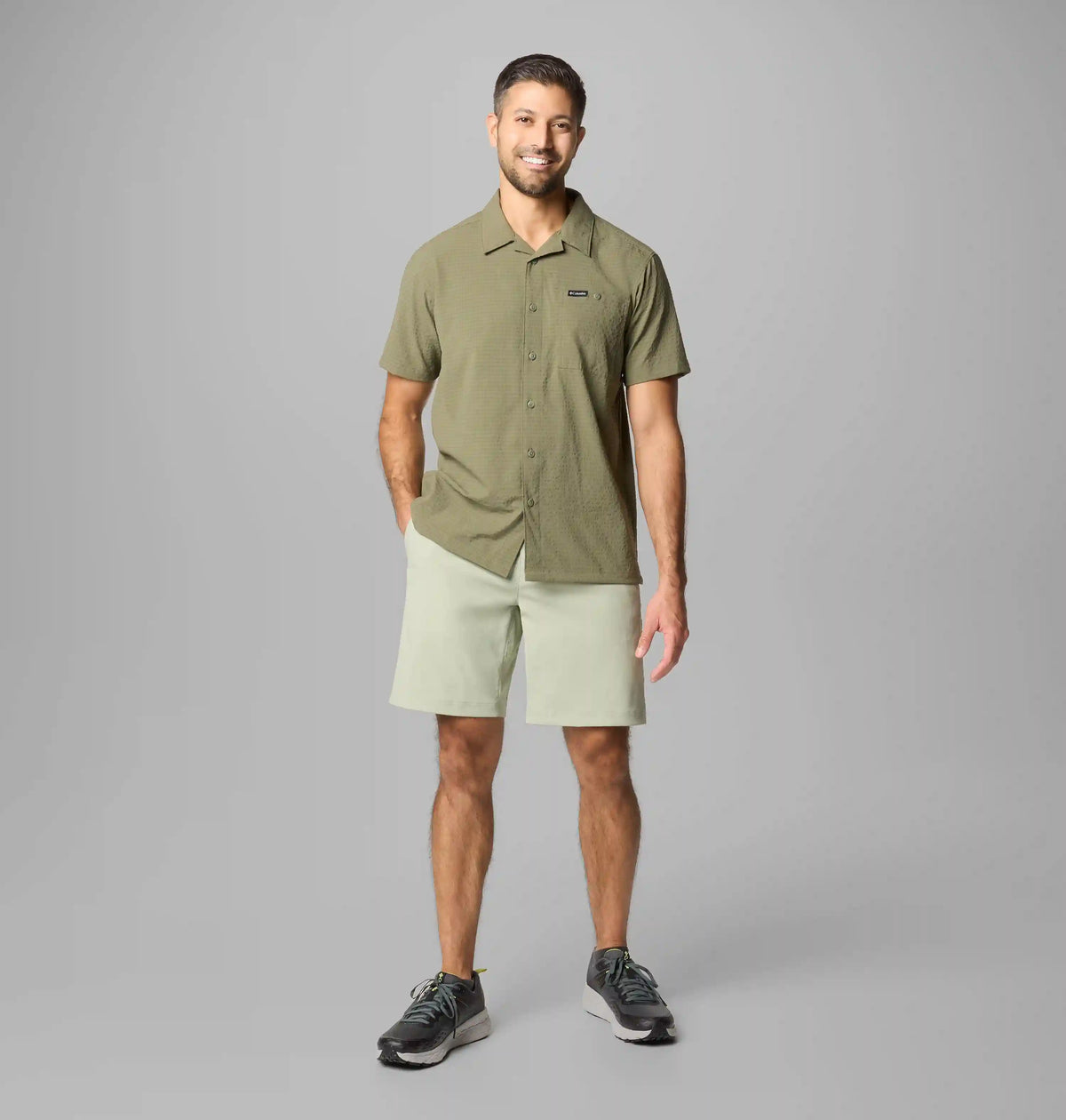 Men's Utilizer Short Sleeve Camp Shirt - Tall