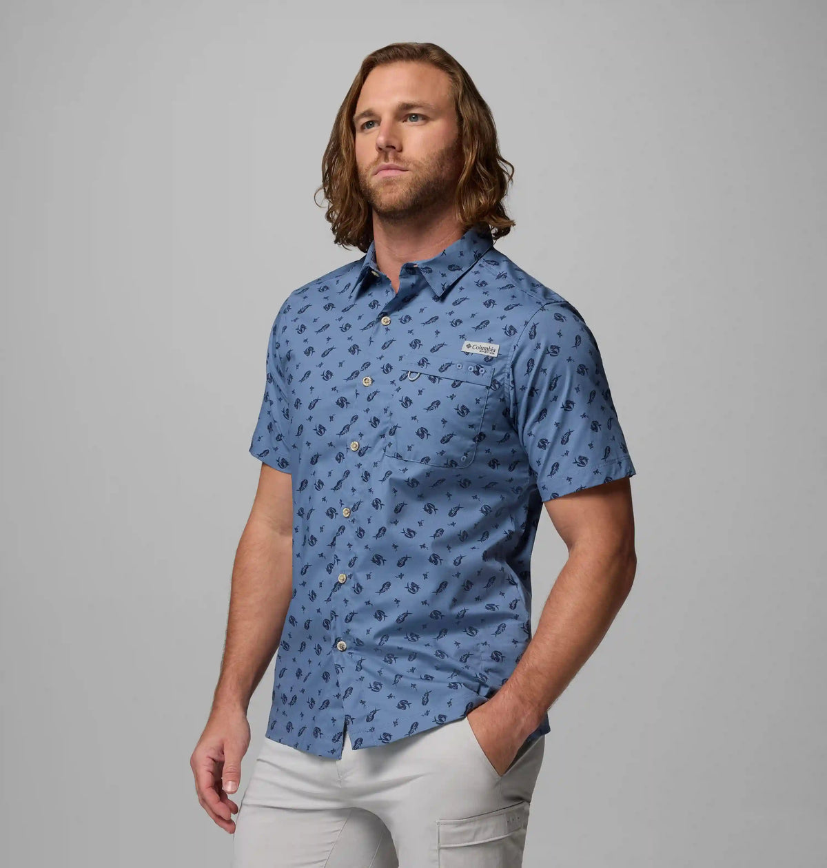 Men's PFG Wild Cast Camp Shirt