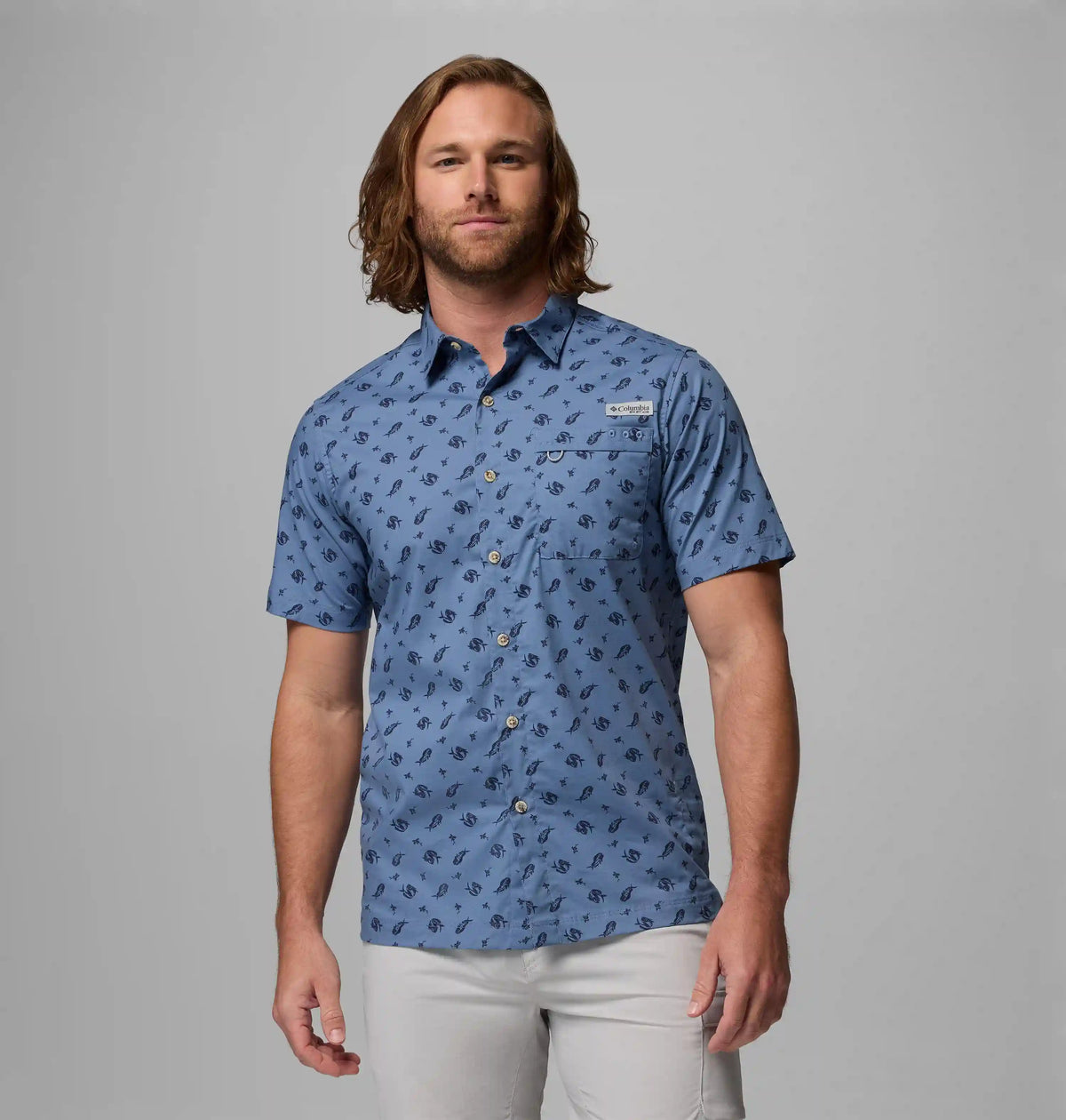 Men's PFG Wild Cast Camp Shirt
