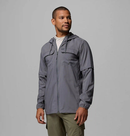 Men's Skien Valley Hooded Long Sleeve Shirt