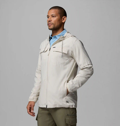 Men's Skien Valley Hooded Long Sleeve Shirt
