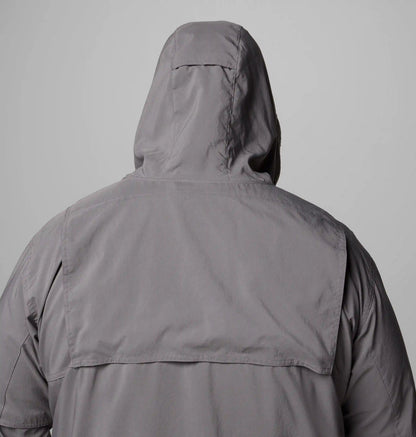 Men's Skien Valley Hooded Long Sleeve Shirt - Big