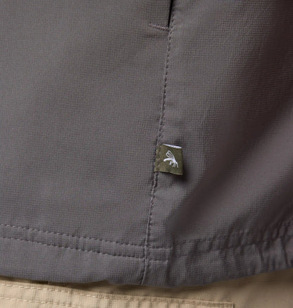 Men's Skien Valley Hooded Long Sleeve Shirt - Big