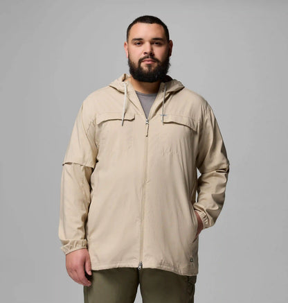 Men's Skien Valley Hooded Long Sleeve Shirt - Big