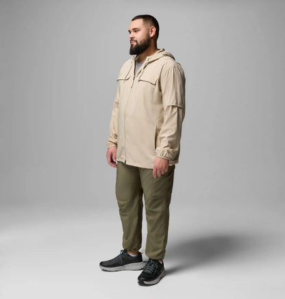 Men's Skien Valley Hooded Long Sleeve Shirt - Big