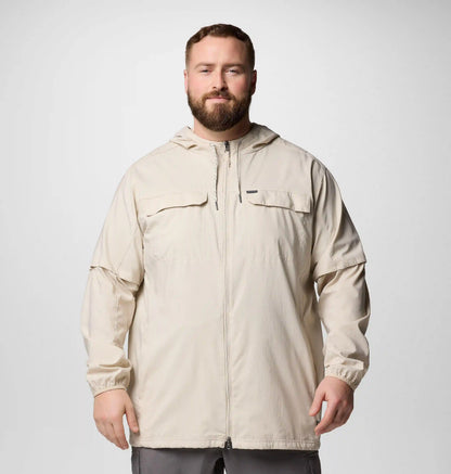 Men's Skien Valley Hooded Long Sleeve Shirt - Big