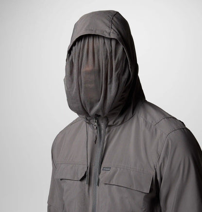Men's Skien Valley Hooded Long Sleeve Shirt - Tall