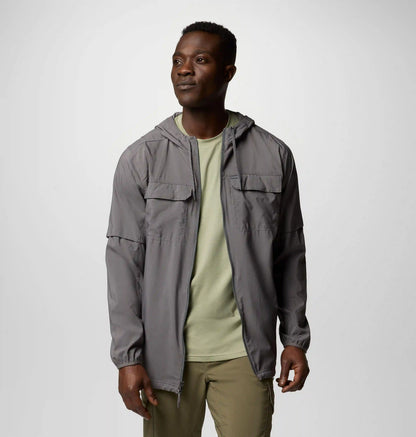 Men's Skien Valley Hooded Long Sleeve Shirt - Tall
