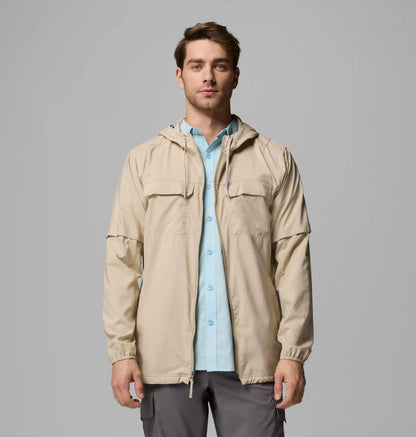 Men's Skien Valley Hooded Long Sleeve Shirt - Tall