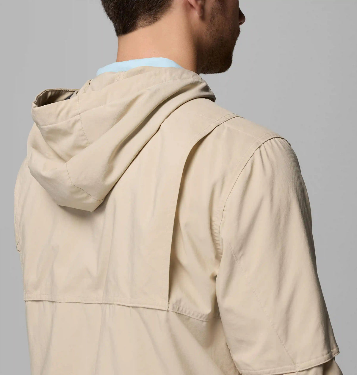 Men's Skien Valley Hooded Long Sleeve Shirt - Tall
