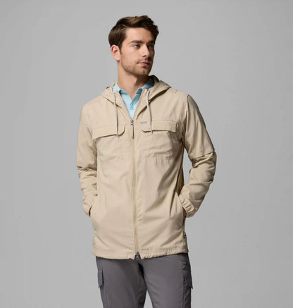 Men's Skien Valley Hooded Long Sleeve Shirt - Tall
