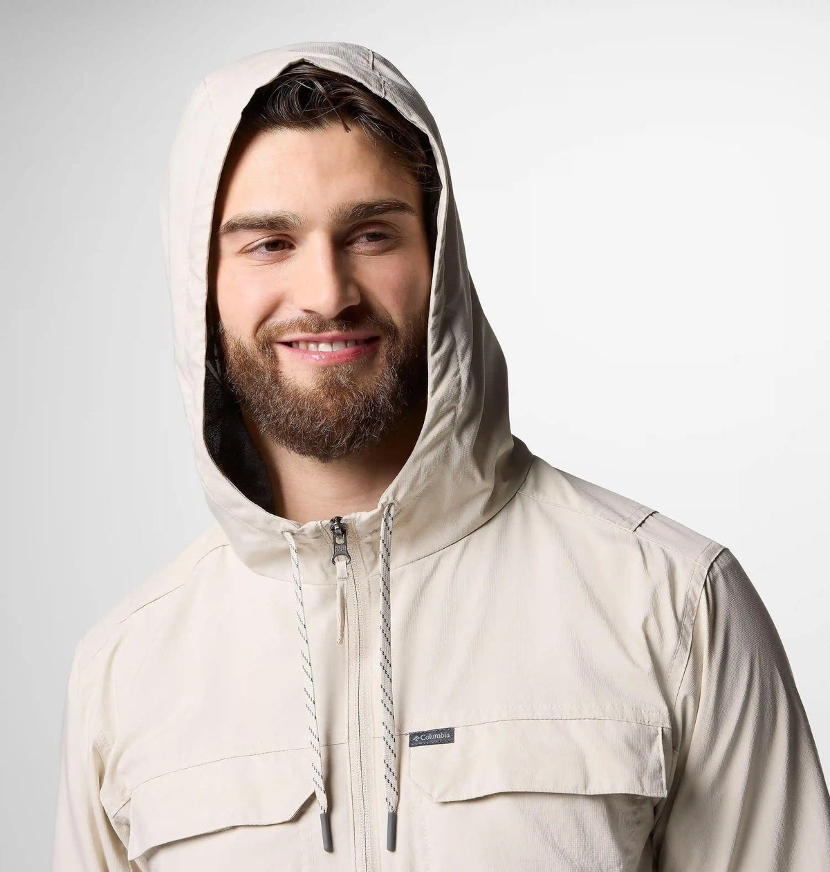 Men's Skien Valley Hooded Long Sleeve Shirt - Tall